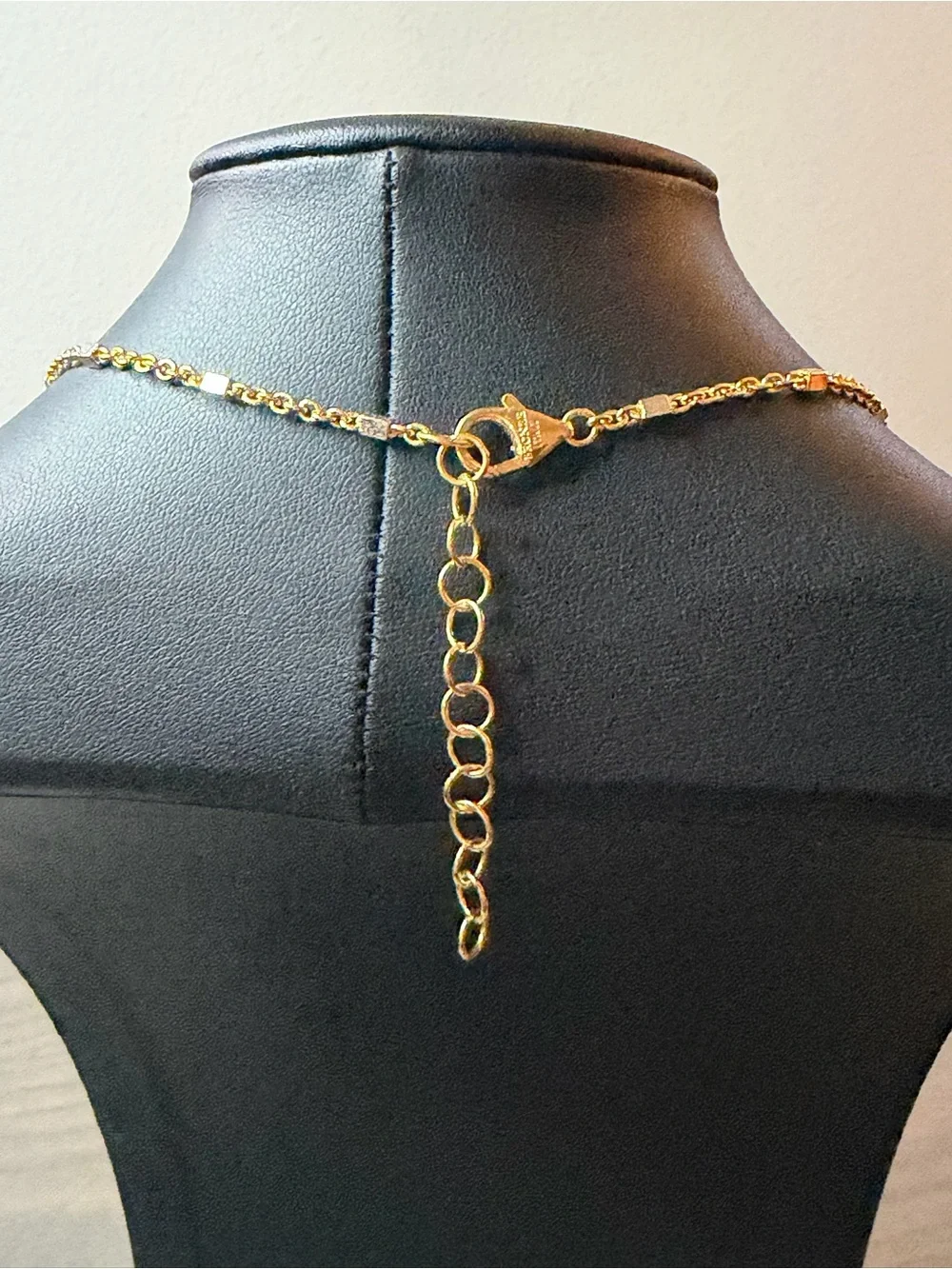 David Markstein Bronze Premiere Luxe Cube Necklace